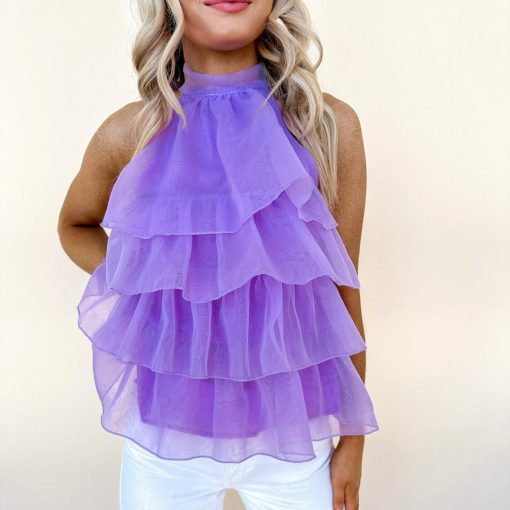 Purple Tulle Top - Image 5