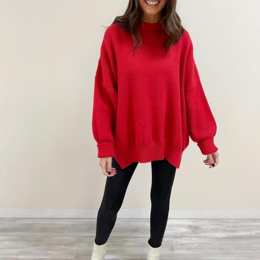 Rachael Red Sweater - Image 3