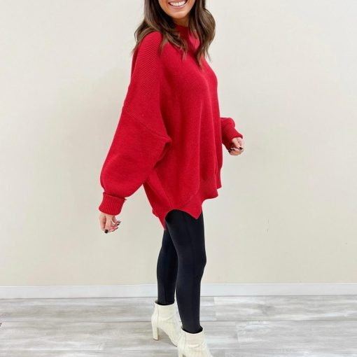 Rachael Red Sweater - Image 6