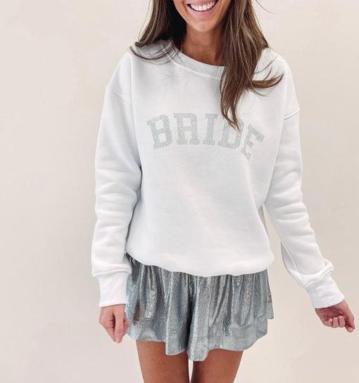 Rhinestone Bride Pullover - Image 4