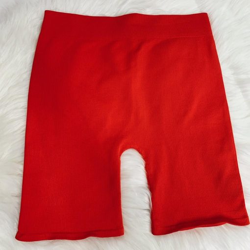 Ribbed Biker Shorts - Image 5