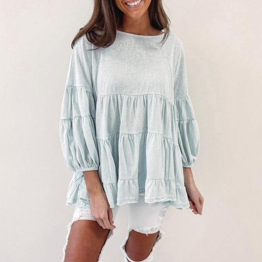 Riviera Top – Light Blue - Image 5