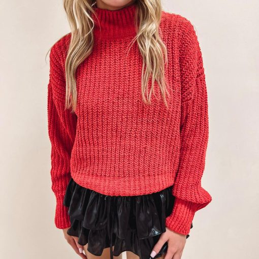 Rosie Red Sweater - Image 3