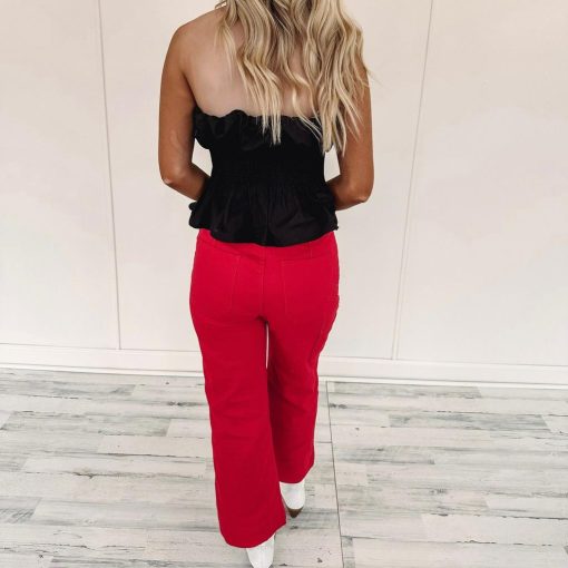 Ruby Red Pants - Image 4