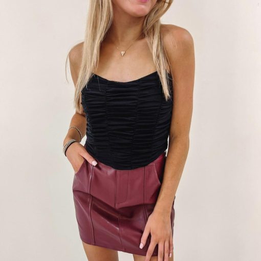 Ruched Corset Top - Image 3