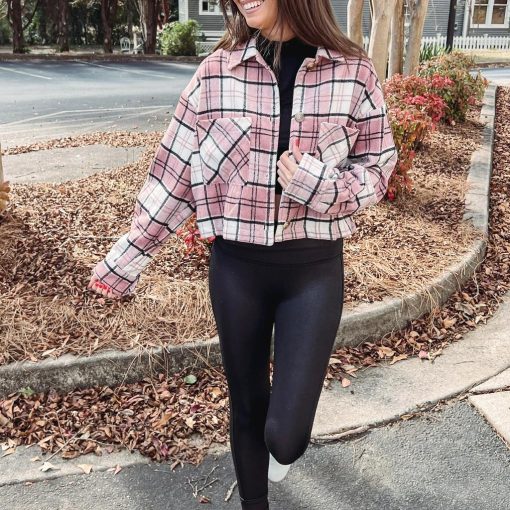Rylee Pink Flannel - Image 3