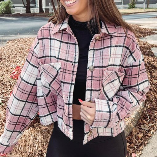 Rylee Pink Flannel - Image 5