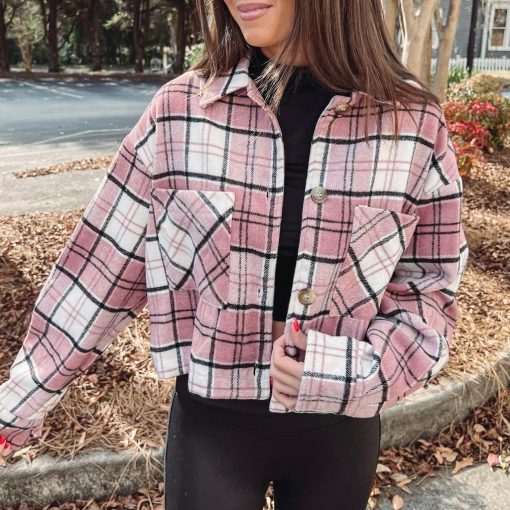 Rylee Pink Flannel - Image 6