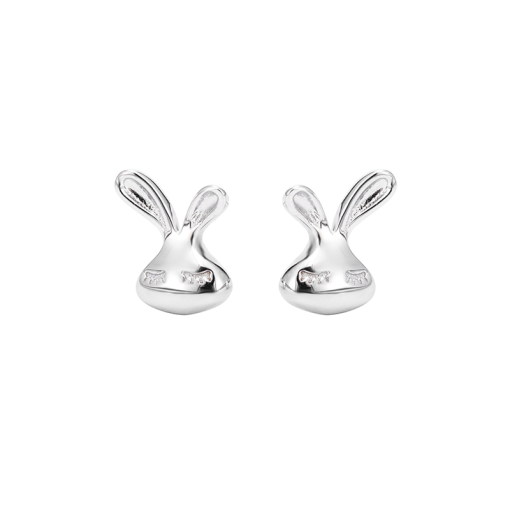 Bunny Stud Earrings S925 Sterling Silver B020