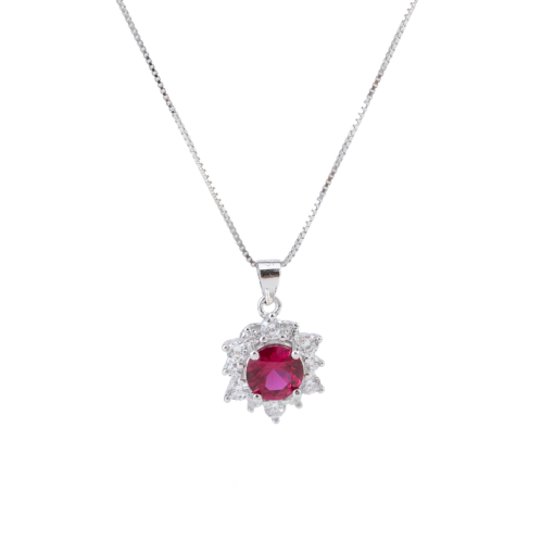 Sunflower Pendant S925 Sterling Silver A026