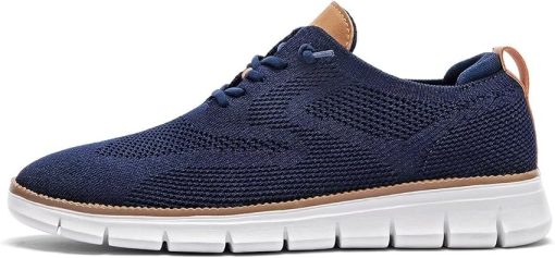 2025 Men's Oxford Business Shoes Fashion Mesh Casual Formal Walking Shoes Comfortable Lightweight Soft Sole - Image 2