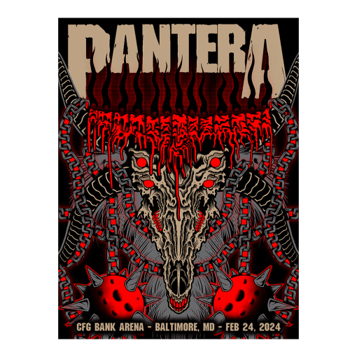 Tour 2024 Lithograph – Baltimore, MD