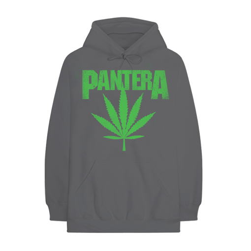 Cannabis Skull Charcoal Hoodie