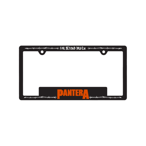 Far Beyond Driven License Plate Frame
