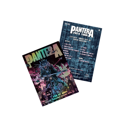 Pantera 2024 Tour Foil Trading Card Set - Image 3