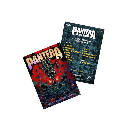 Pantera 2024 Tour Foil Trading Card Set - Image 4
