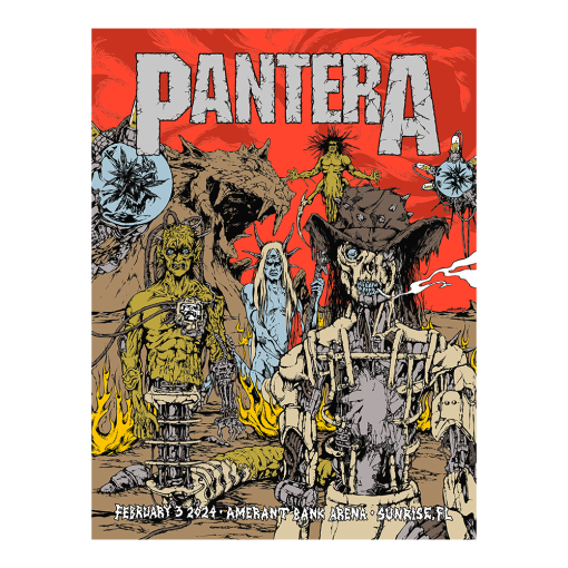 Tour 2024 Lithograph – Sunrise, FL