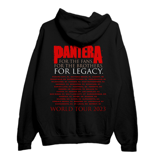World Tour 2023 Black Hoodie - Image 3