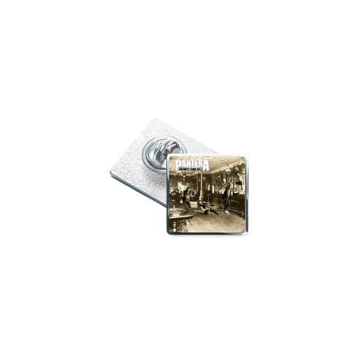 Cowboys From Hell Photo Enamel Pin